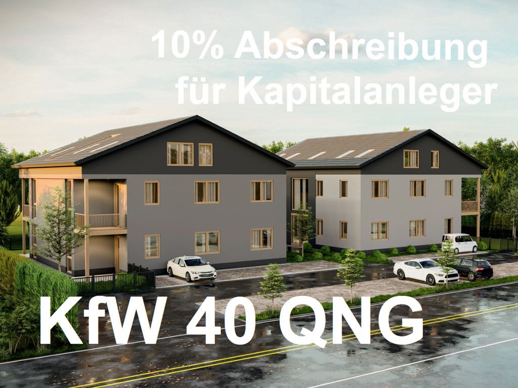 Kapitalanleger aufgepasst: KfW 40 QNG = 10% Abschreibung bereits im ersten Jahr + KfW-Kredit!