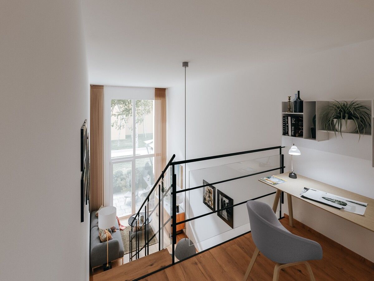 Altstadtnahes Investment im Inneren Westen Regensburgs: KfW 40 QNG – 2 ZKB mit Galerie und Terrasse!