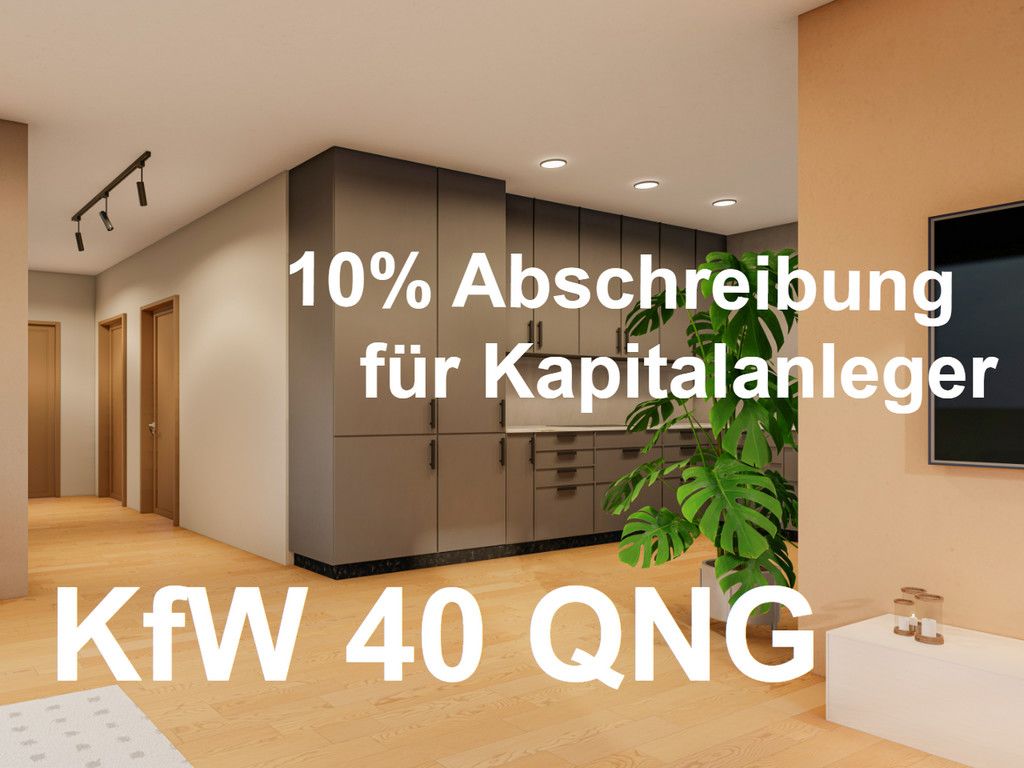 KfW 40 QNG = RIESIGE Steuerersparnis für Kapitalanleger – 10% Abschreibung bereits im ersten Jahr!!!