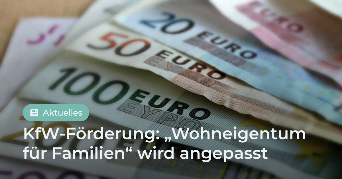 Wohneigentum Fur Familien
